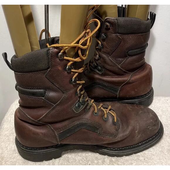 Red Wing 2238 Tall Steel Toe Brown Work Boots Mens 10 H Leather main image 4